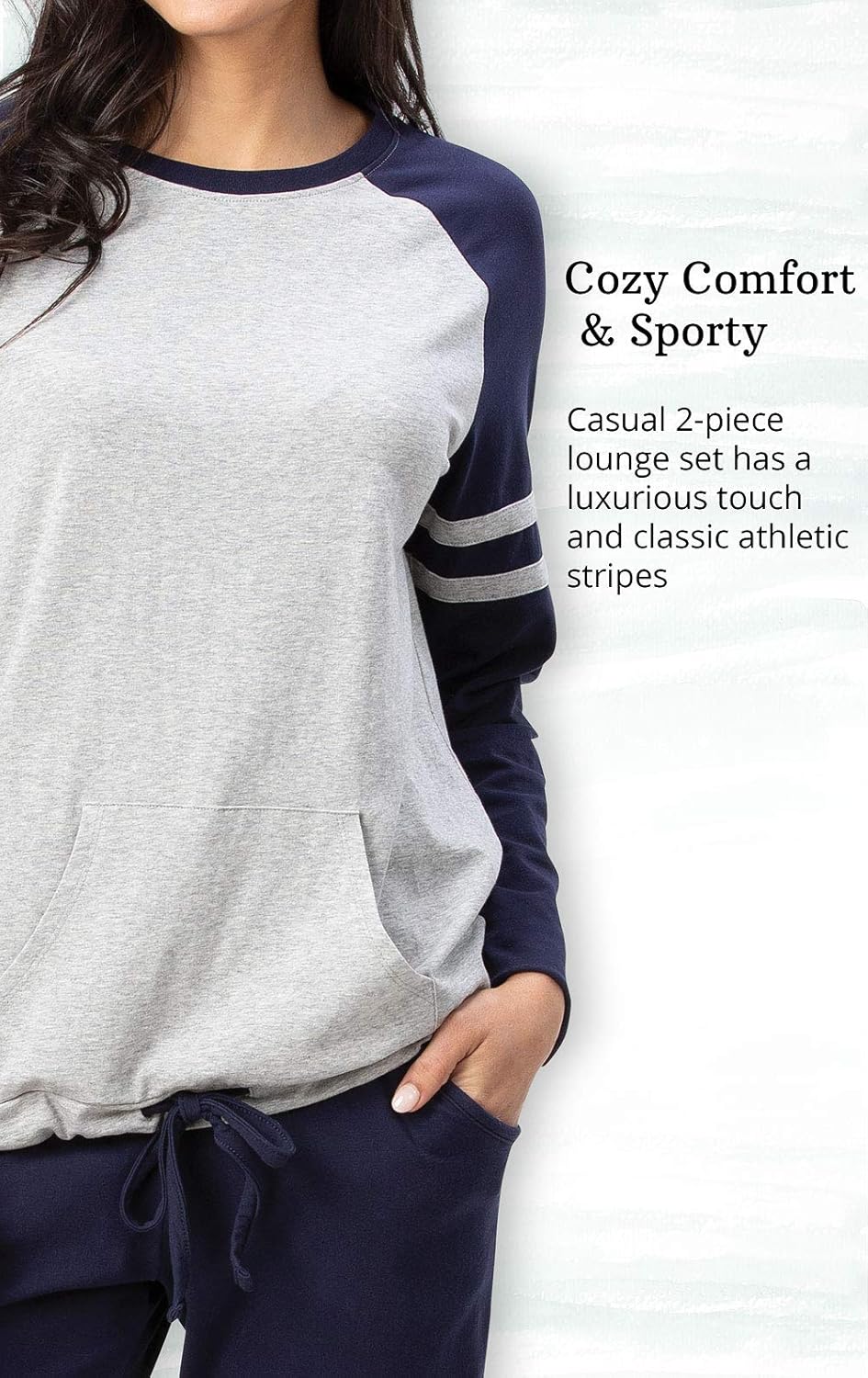 Addison Meadow PJ Sets For Women - Women Pajamas, Sporty Sunday Funday - Image 4