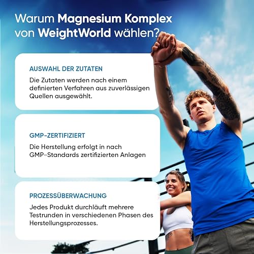 Magnesium Glycinate 4-in-1 Complex - 400mg Elemental Magnesium - 180 Vegan Capsules (3 Months Supply) - 1700mg as Citrate, Bisglycinate, Taurate & Malate - Added 90mg Leucine - Made in the UK - 9