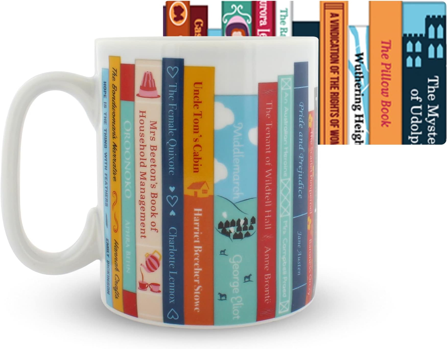 Ginger Fox - Female Writers Tea or Coffee Mug. Microwave-and-Dishwasher-Safe Gifts for Book Lovers and Writers. Inspirational Gifts for Women and Men. Cute Mug for Any Occasion. 14 fl oz