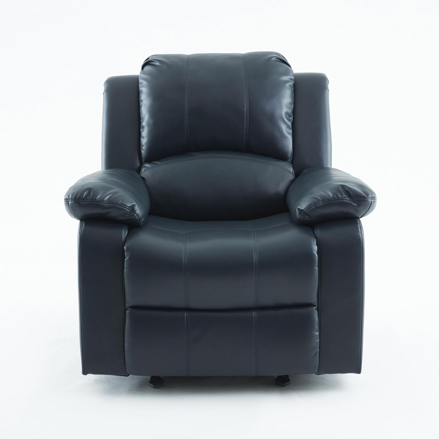Greyson Living Charleston Leather Gel Glider Rocker