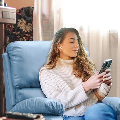 Miniatura 7 de GNMLP2020 Silla reclinable para sala de estar, silla reclinable con respaldo hecha de tela tecnológica, reclinable pequeño adecuado para cualquier