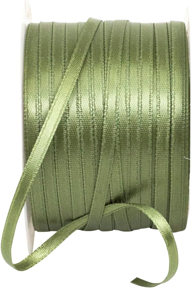 Reliant Ribbon 4950-043-18C Ribbon, 1/8 Inch X 100 Yards, Moss