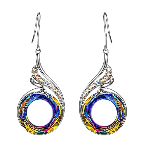 Kate Lynn "Rise From the Ashes" Phoenix Earrings, Sterling Silver