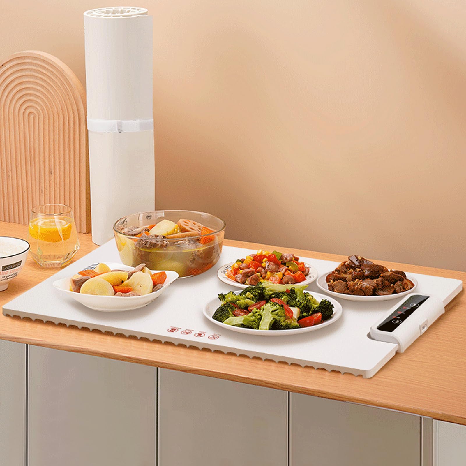 食品保温プレート 電気保温トレイ 折りたたみ式 楽天市場】食品保温プレート 電気保温トレイ ホットプレート