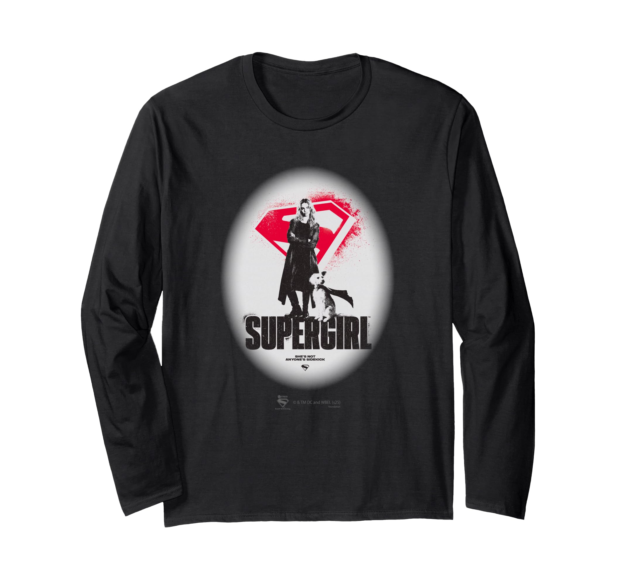 【新品】スーパーガール Tシャツ Sサイズ Amazon | 映画『スーパーガール』SUPERGIRL and KRYPTO 長袖Tシャツ