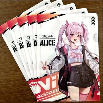 勝利の女神：NIKKE アリス クリアファイル2枚セット Area 福岡 Amazon | 勝利の女神：NIKKE ニケ アリス クリアファイル