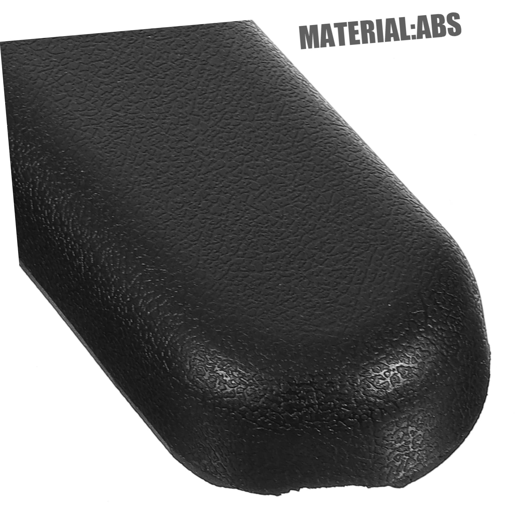 DOITOOL 4 Pares pilates auto cesta Par de reposabrazos Accesorios para discapacitados almohadillas para reposabrazos de silla de ruedas reposabrazos para silla de ruedas plastico abs Black