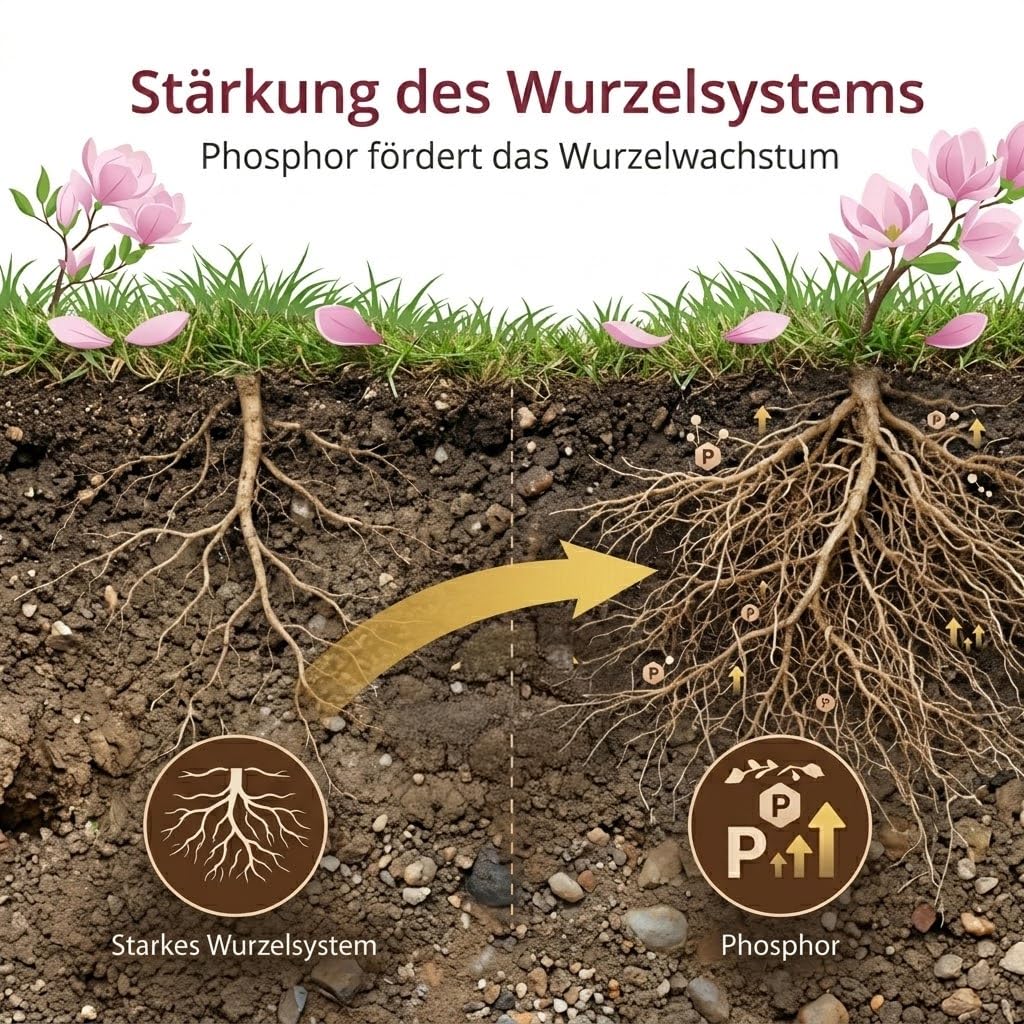 GiDeli Magnoliendünger 10 kg, Auch Als Hortensiendünger Geeignet