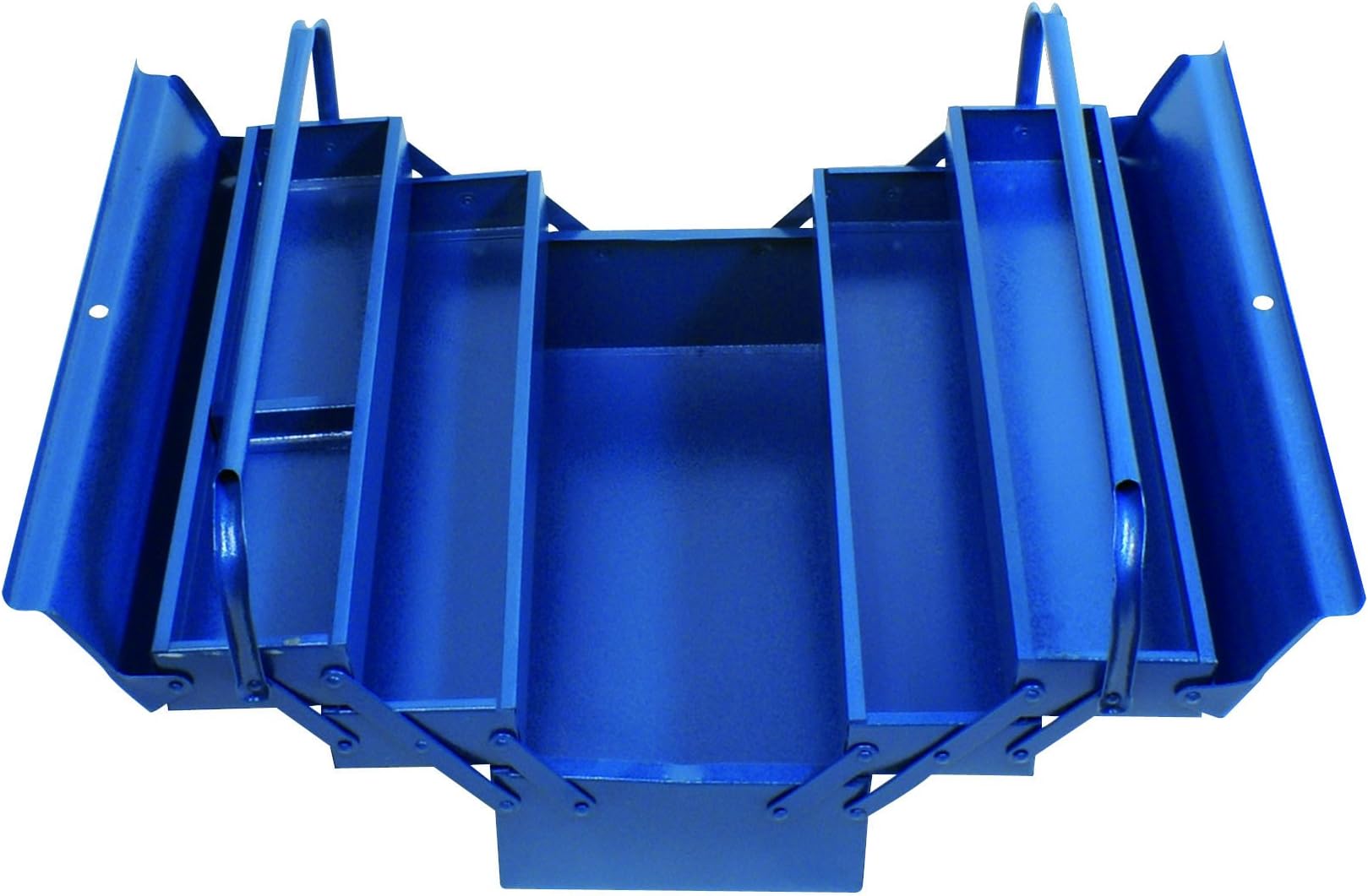 TEC Hit 500229 Empty Tool Box 5 Compartments Metal