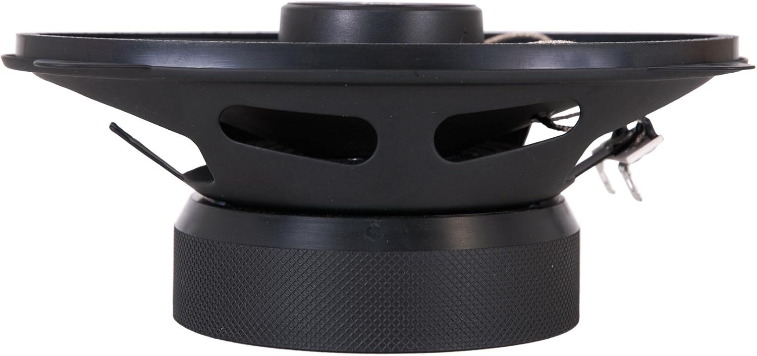 Earthquake Sound T46 4x6-inch 2-Way TNT Series Coaxial Speakers (Pair), Black