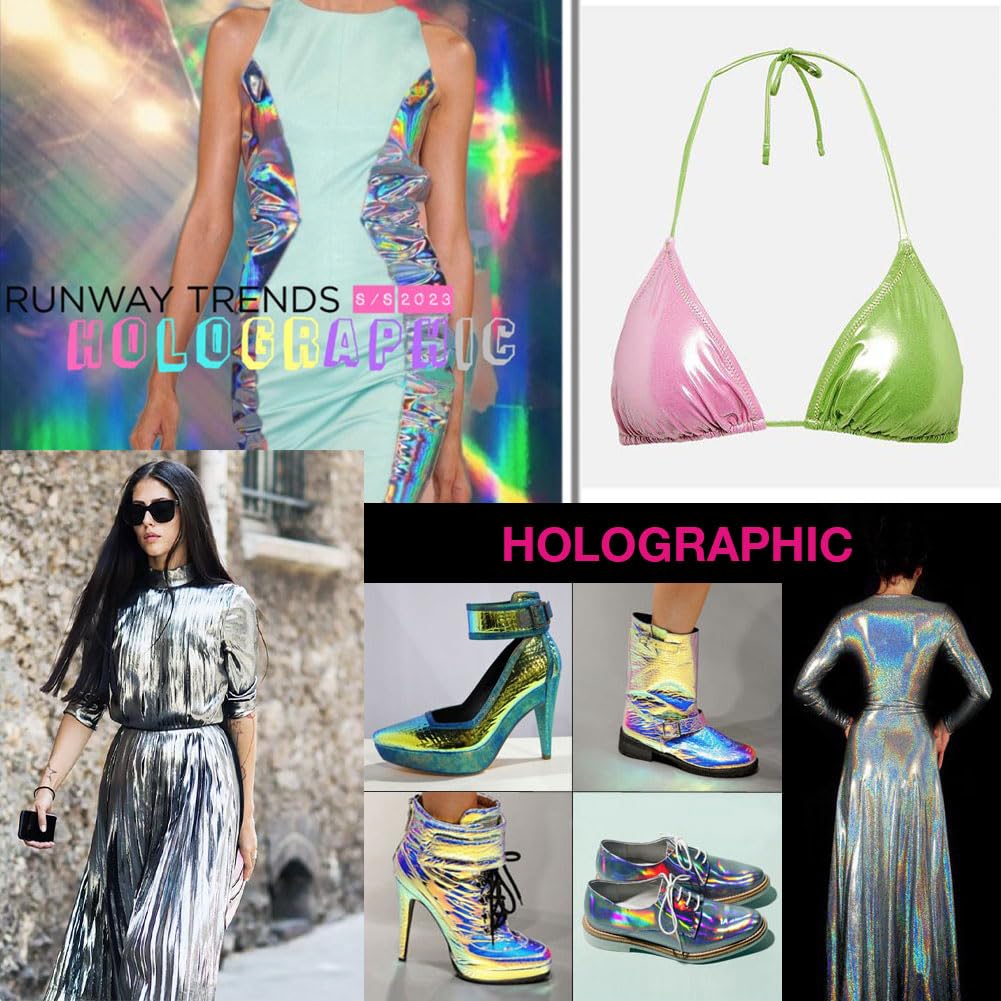 Amazon.com: 4 Yard Hologram Spandex, 4 Way Stretch Spandex