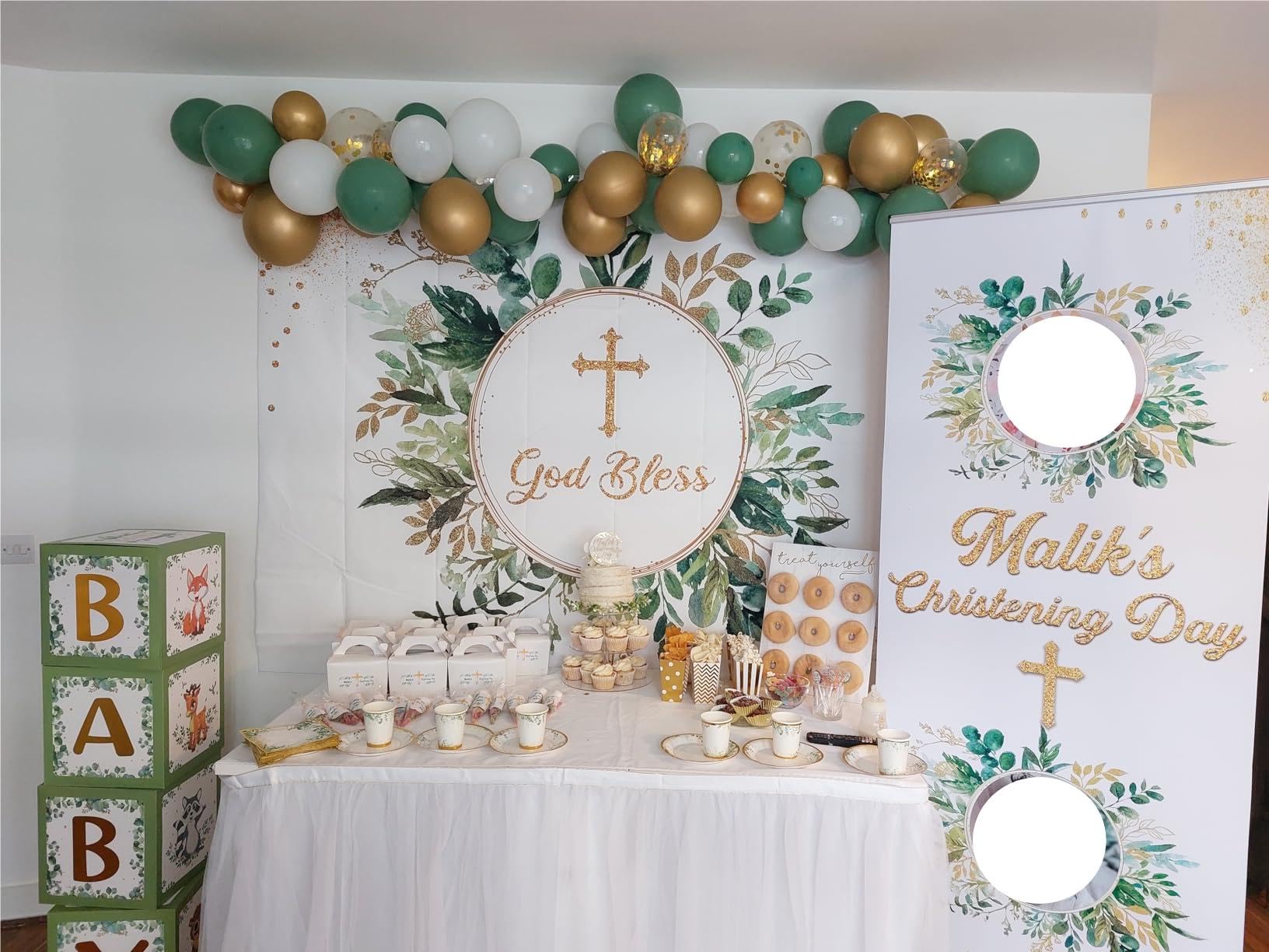 Baptism Backdrop Decoration Ideas
