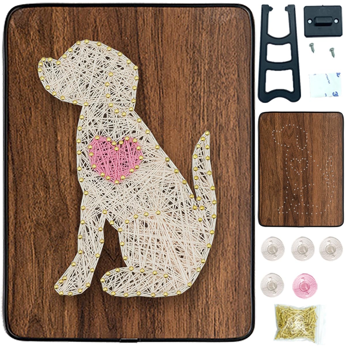 GNU URUSHI CRAFT × T-DESIGN MAB ２枚セット Amazon.com: BAZIMA DIY String Art Kit for Beginner, DIY Dog Craft