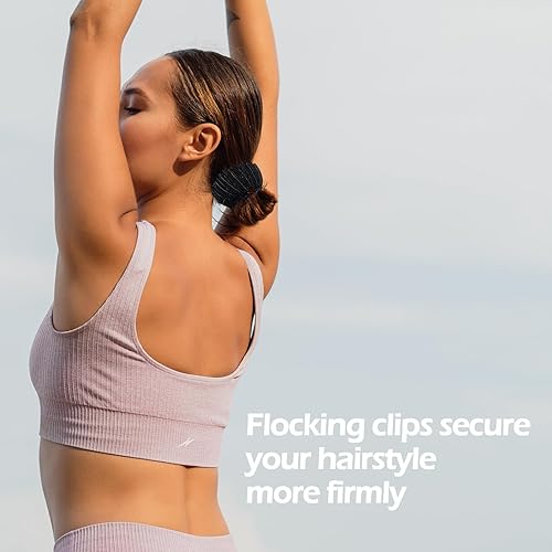 Miniatura 9 de Sizobi Bird Nest - 7 pinzas para el cabello mágicas, para hacer moños para el cabello, pinzas antideslizantes para el cabello, coleteros