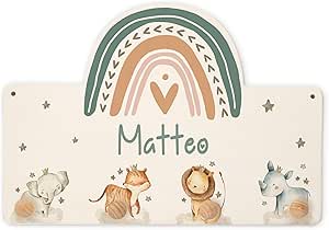 Personalisierte Brotdose Kinder - Edelstahl Lunchbox Mit Bambusdeckel & Namen