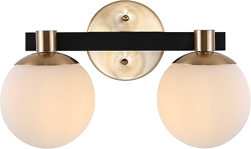 Miniatura 8 de JONATHAN Y JYL3540A - Globo modernista de 5.75 pulgadas, 1 luz de metalvidrio esmerilado, moderno, moderno, contemporáneo, LED, 2700 K, 4 W,