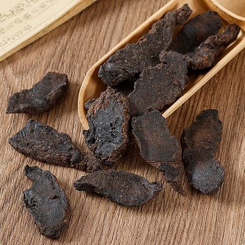 Miniatura 2 de Raíz de rehmannia seca el rizoma seco de la rehmannia Radix Rehmanniae Sheng Di Huang Raíz de rehmannia - cruda Radix Rehmanniae Recen, raíz de