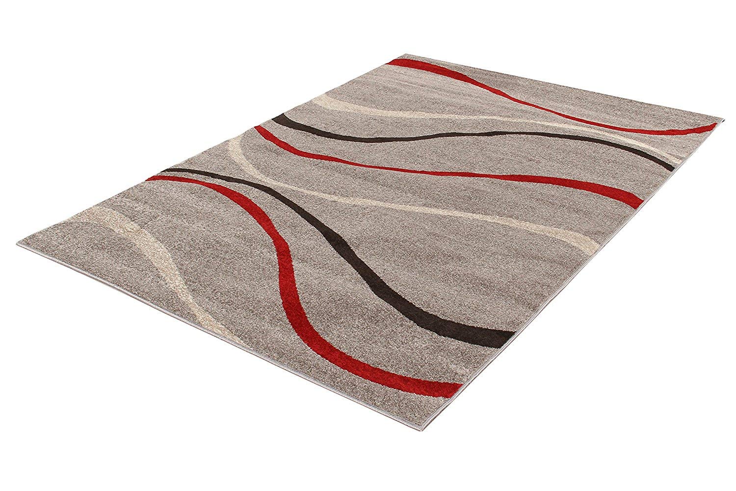 VIVA Tappeti Rug, Grey, 160x230x3.68 cm