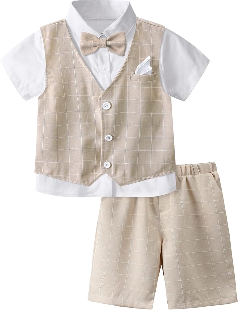 Amazon | [BECOS] フォーマル 男の子 スーツ 夏 子供服 結婚式