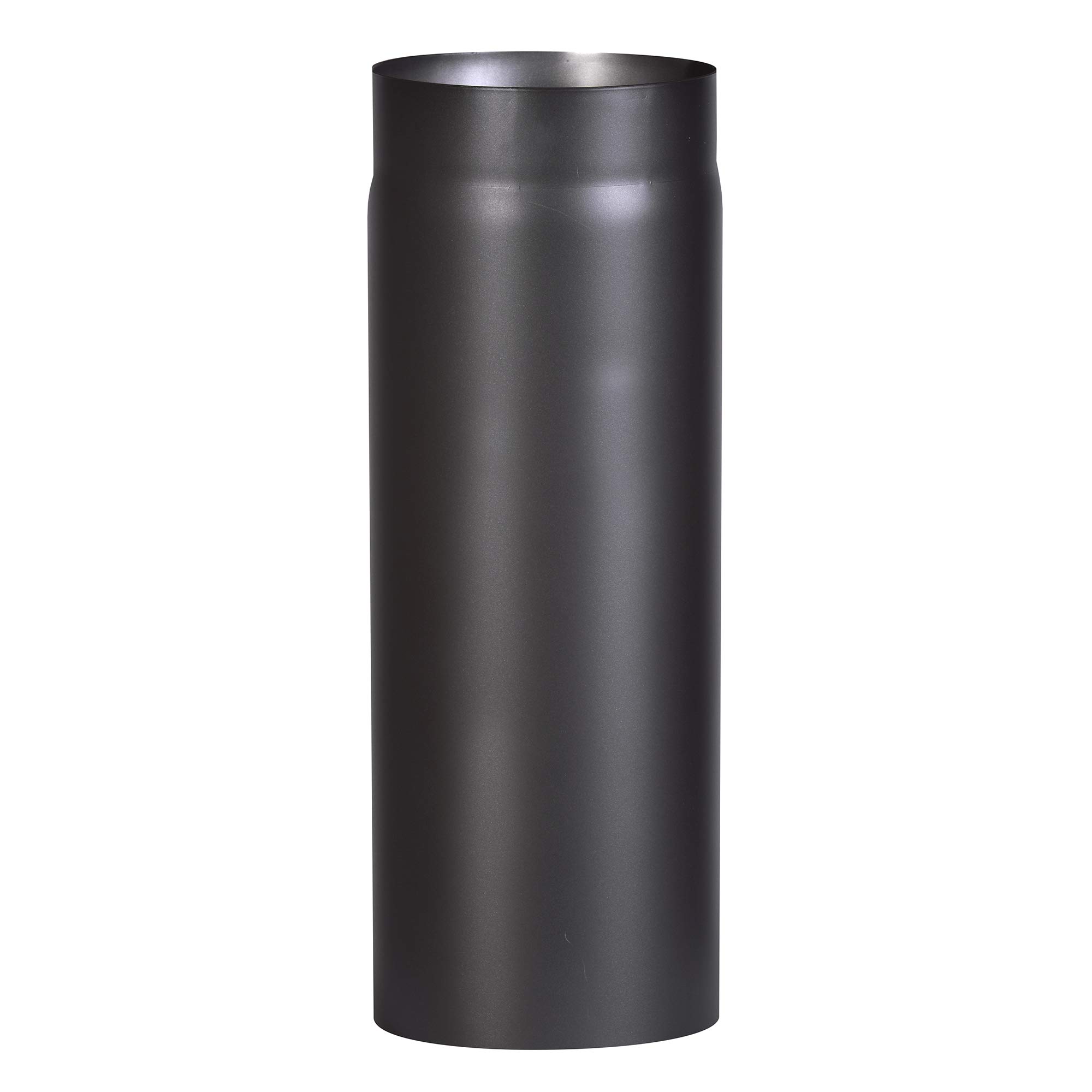 Tuyau de cheminée FIREFIX R180/5 noir en acier robuste pour raccordement durable