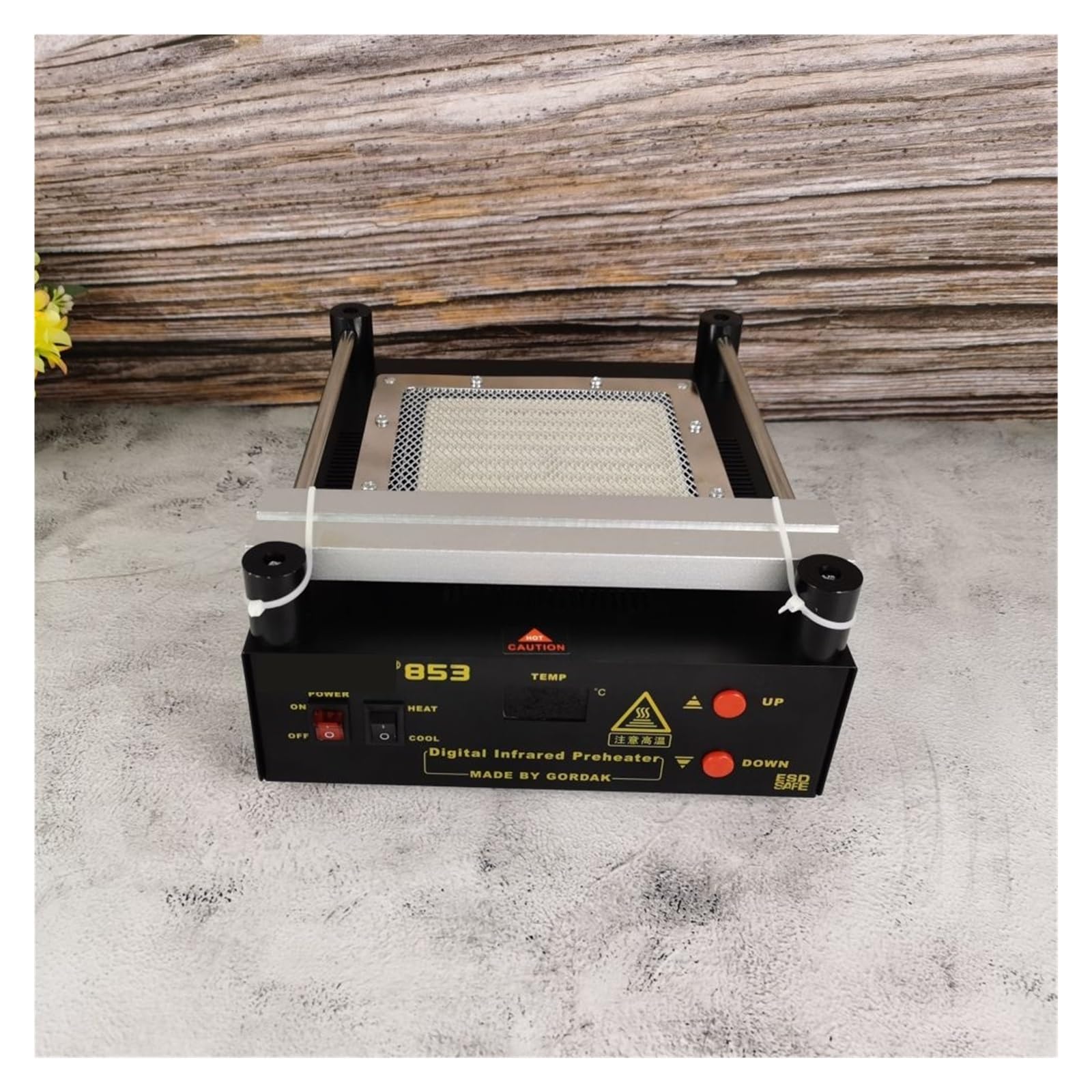 Amazon.co.jp: 恒温ホットプレート 予熱ステーション 予熱器 853 帯電