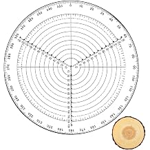 Centre Finder, Tracer Centre Finder, Circle Drawing Tool for Woodworking Projects, Lathe Work and Crafting Easy-to-Read Markings 200 mm