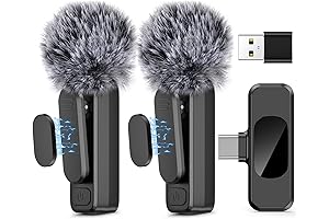 Wireless Lavalier Microphone: Enhance Laptop Audio & Video