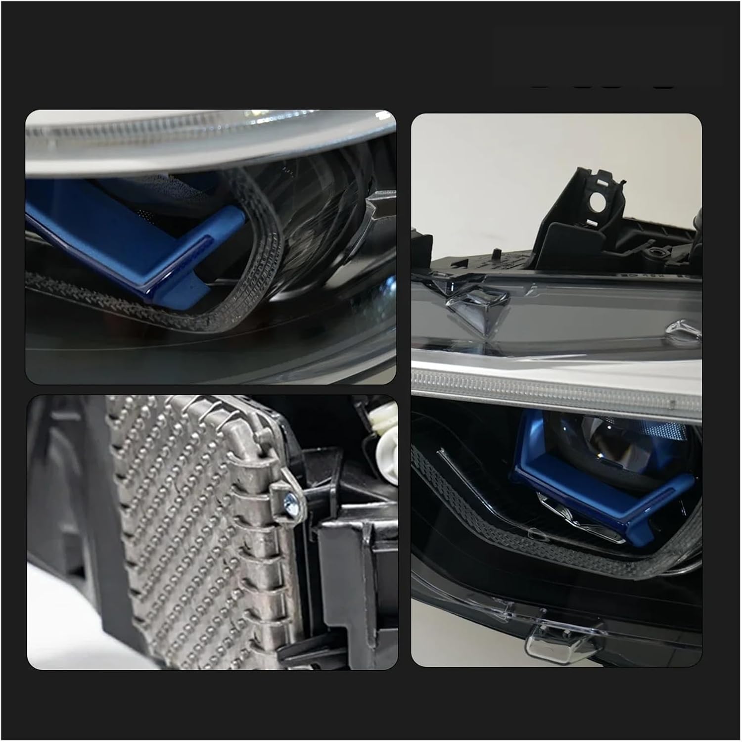 Compatible For BMW 4 Series F32 F36 Headlight 2013-2019 LED Projetor Head Lamp Daytime Running Light Automotive Accessories(2016-2018 6 PIN)