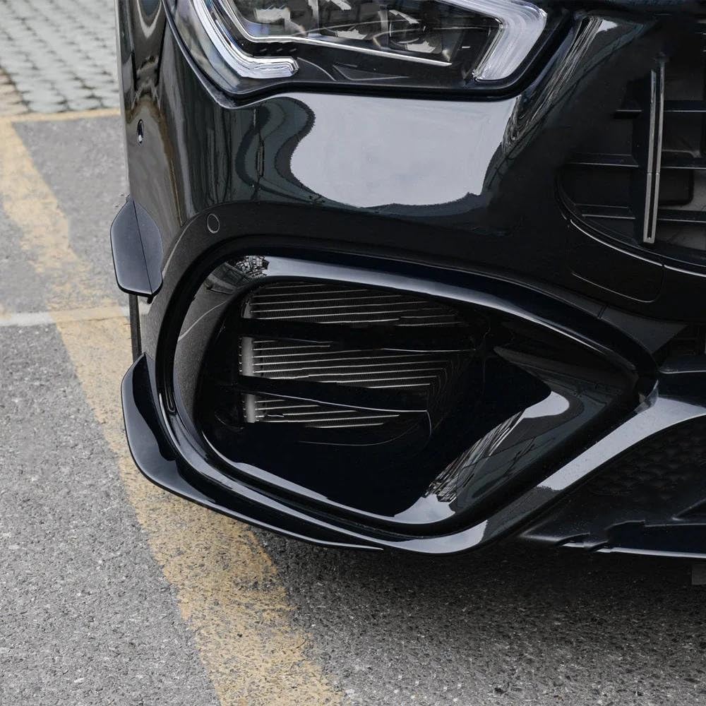 Per Mercedes C118 W118 CLA45 AMG 2019-2022 Spoiler Laterale Paraurti Anteriore Splitter Tuning Fendinebbia Kit Carrozzeria CFCPKOYOZD