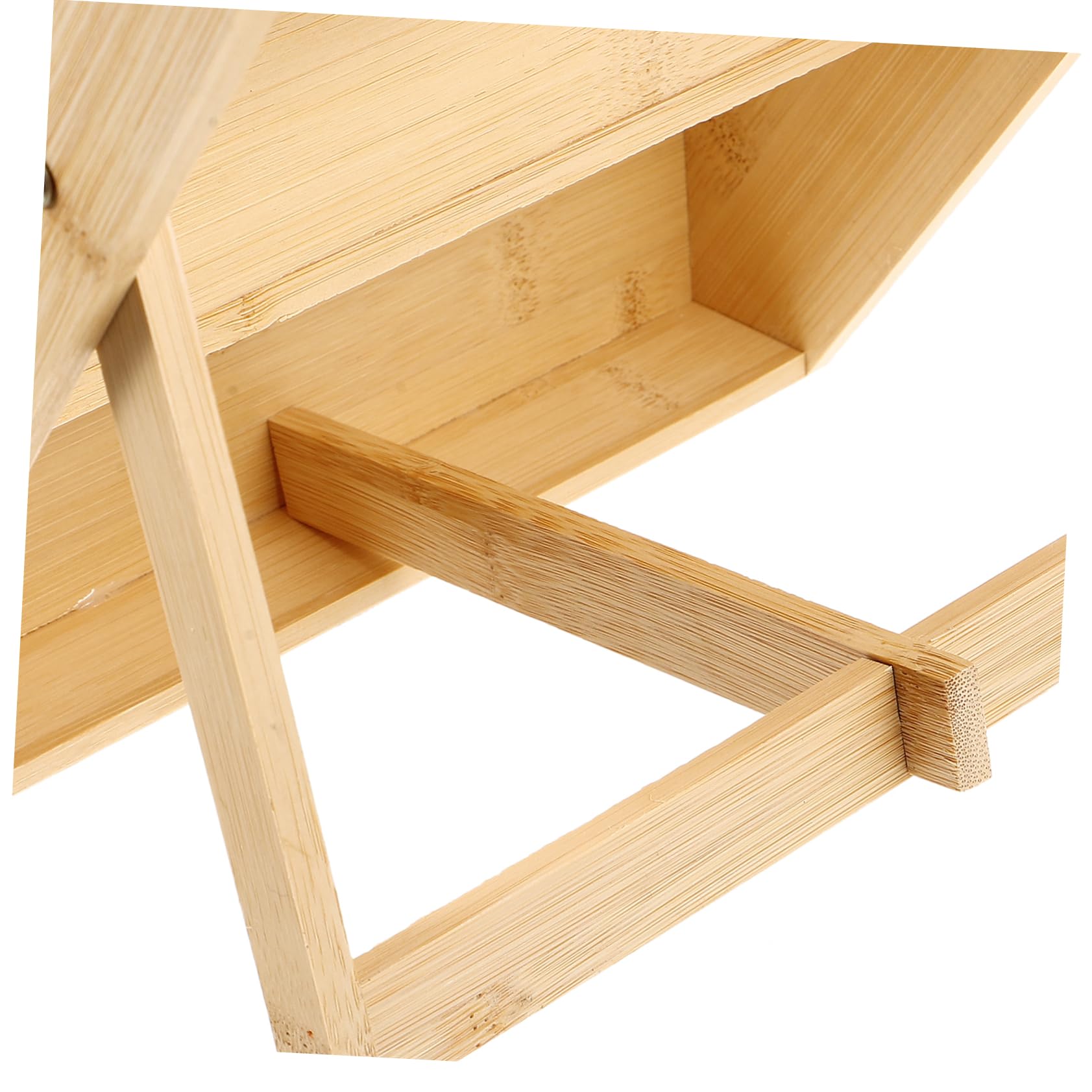 Especiero de Bambú Natural de 3 Niveles para Cocina, Organizador de Especias de Mostrador Resistente al Desgaste, Elegante y Seguro