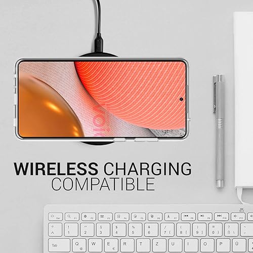 Miniatura 7 de CoverON Funda delgada de TPU diseñada para Samsung Galaxy A52, cubierta suave flexible del teléfono - transparente