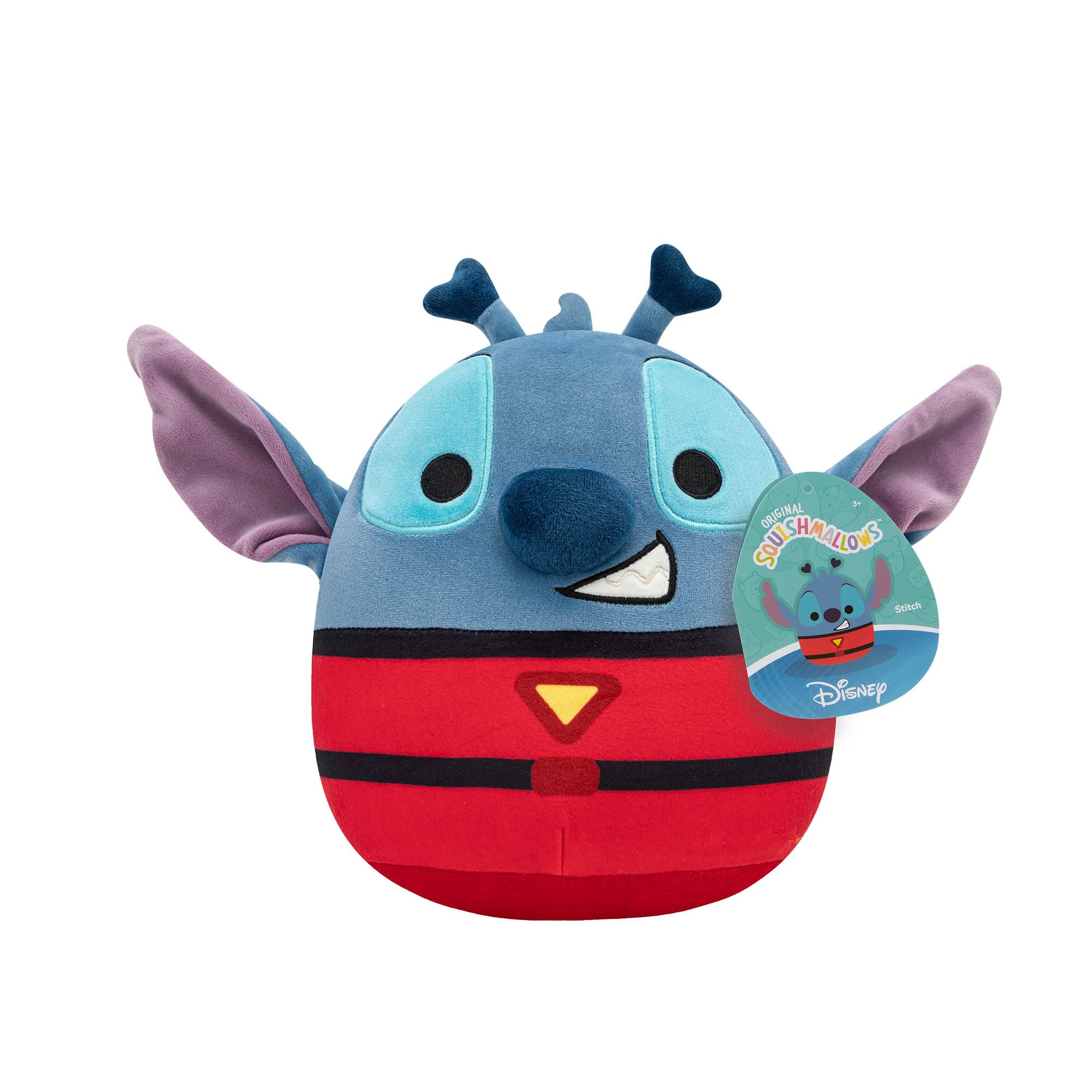 Squishmallows Original Disney 8-Inch Alien Suit Stitch Plush - Little Ultrasoft Official Plush - Image 3