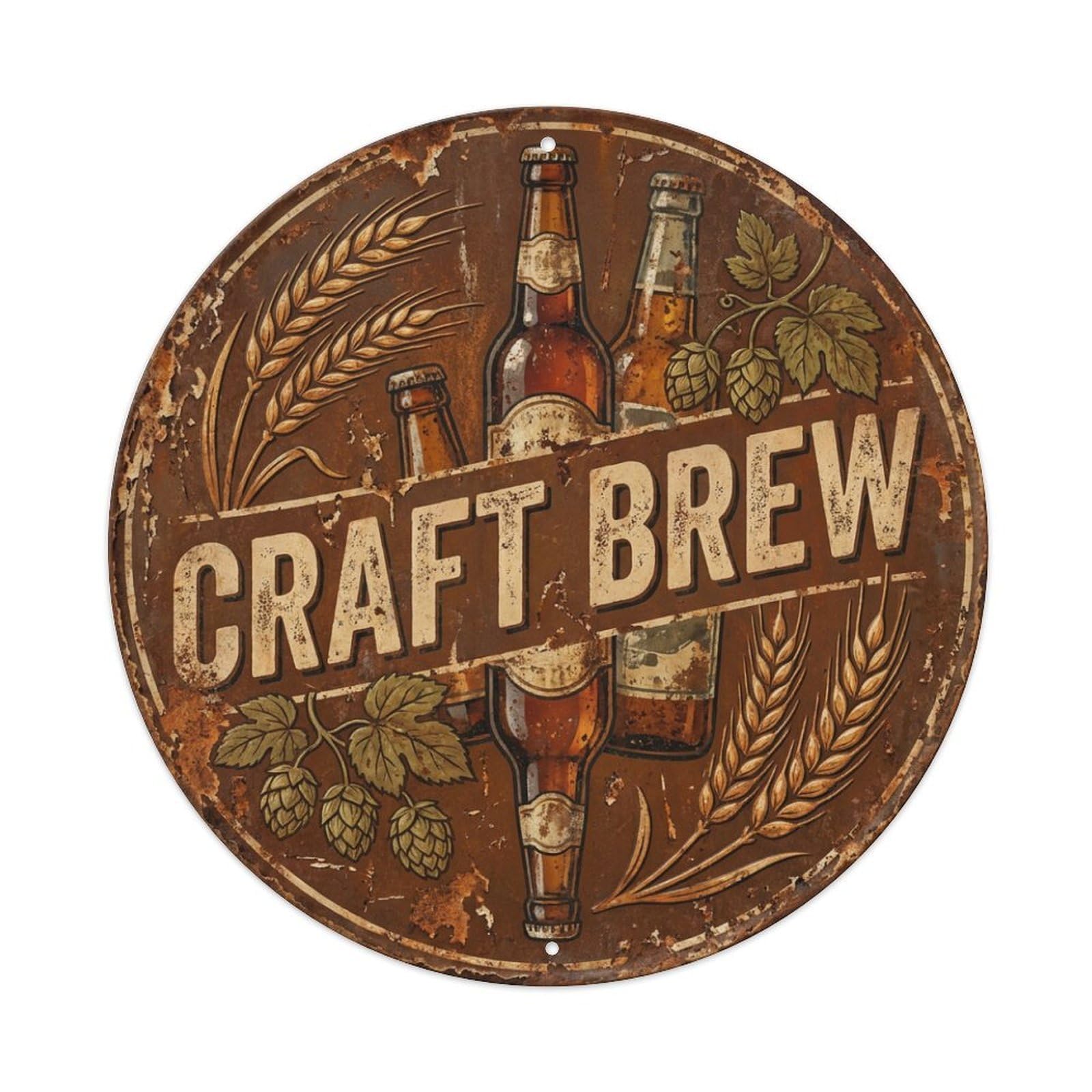 Fyrn Style Metal Tin Sign Vintage Beer Drinkware Craft Brew Retro Bar For Pub