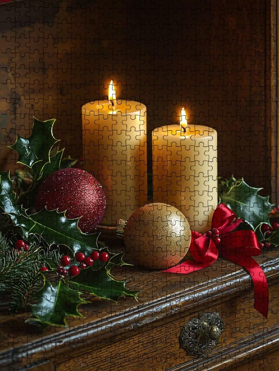 Puzzle 6000 Pezzi, Candela Campana 3D Puzzle per Adulti Impegnativo, Educa Puzzles Artistico, Divertente E Stimolante Puzzles Decorativo per La Famiglia, Regalo e Decorazione Pareti DX0YL6-525