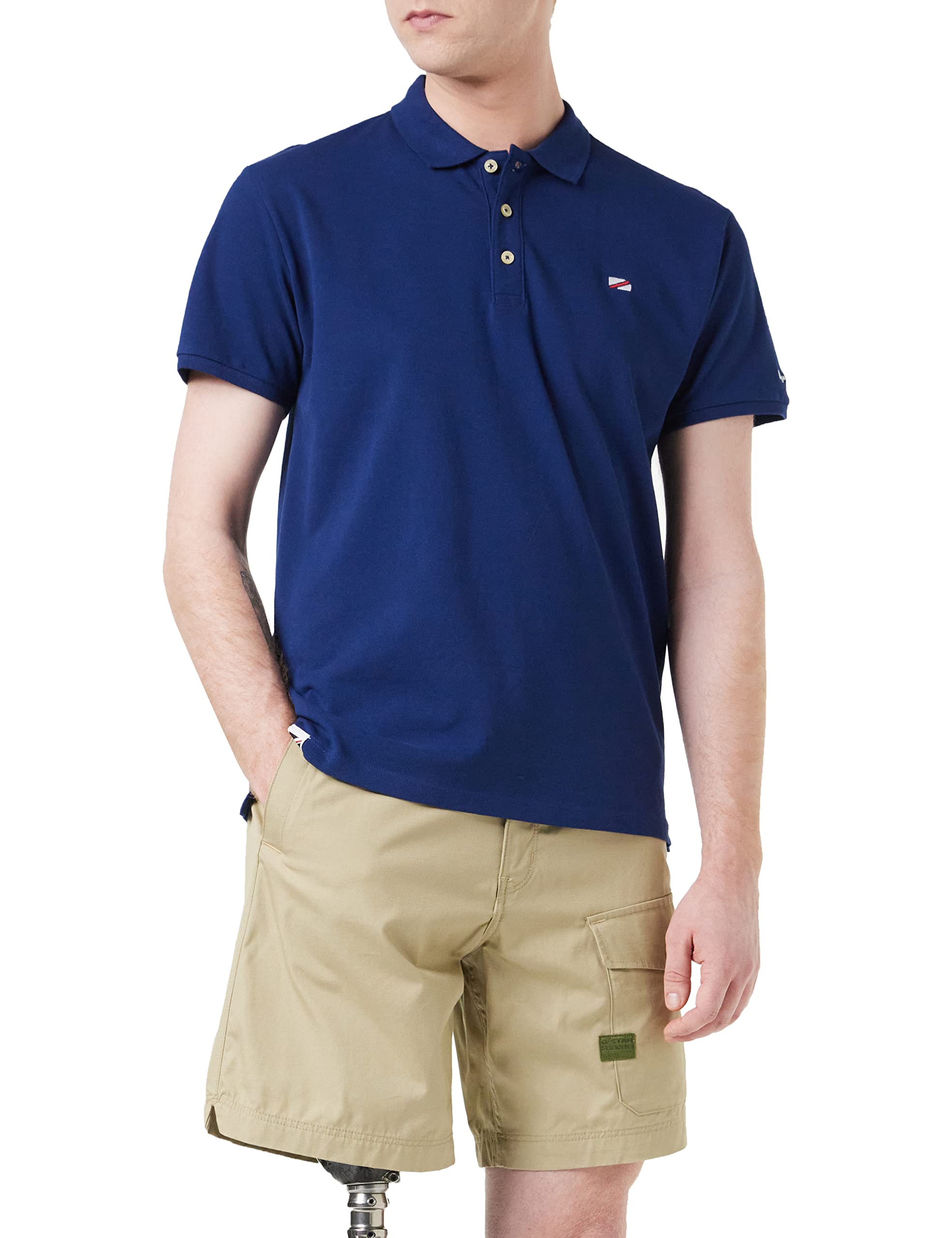 Pepe Jeans Men's Vidal Polo, Blue (Midnight), XS