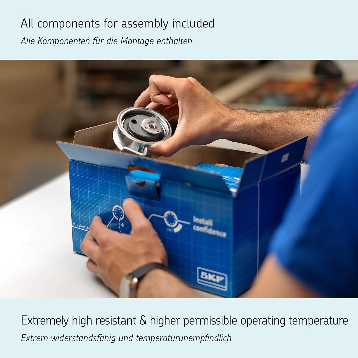 SKF VKMC 02204-3 Timing belt and water pump kit