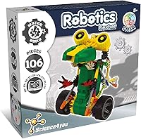 Vista 10 de Science4you Robotics Alfabot - Kit de construcción de robots para niños, 238 piezas, construye tus propios robots y hazlos mover, 3 robots