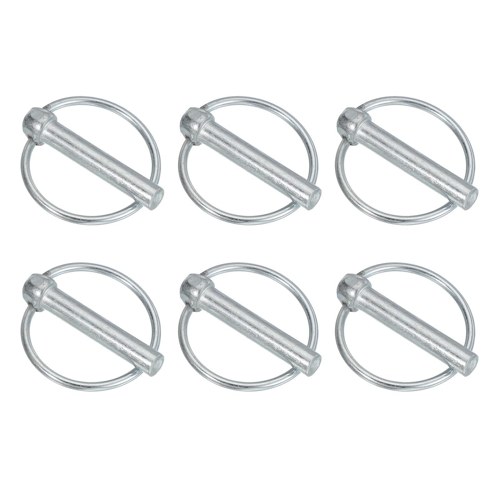 PATIKIL M10x50 mm Tractor Lynch Pin with Ring