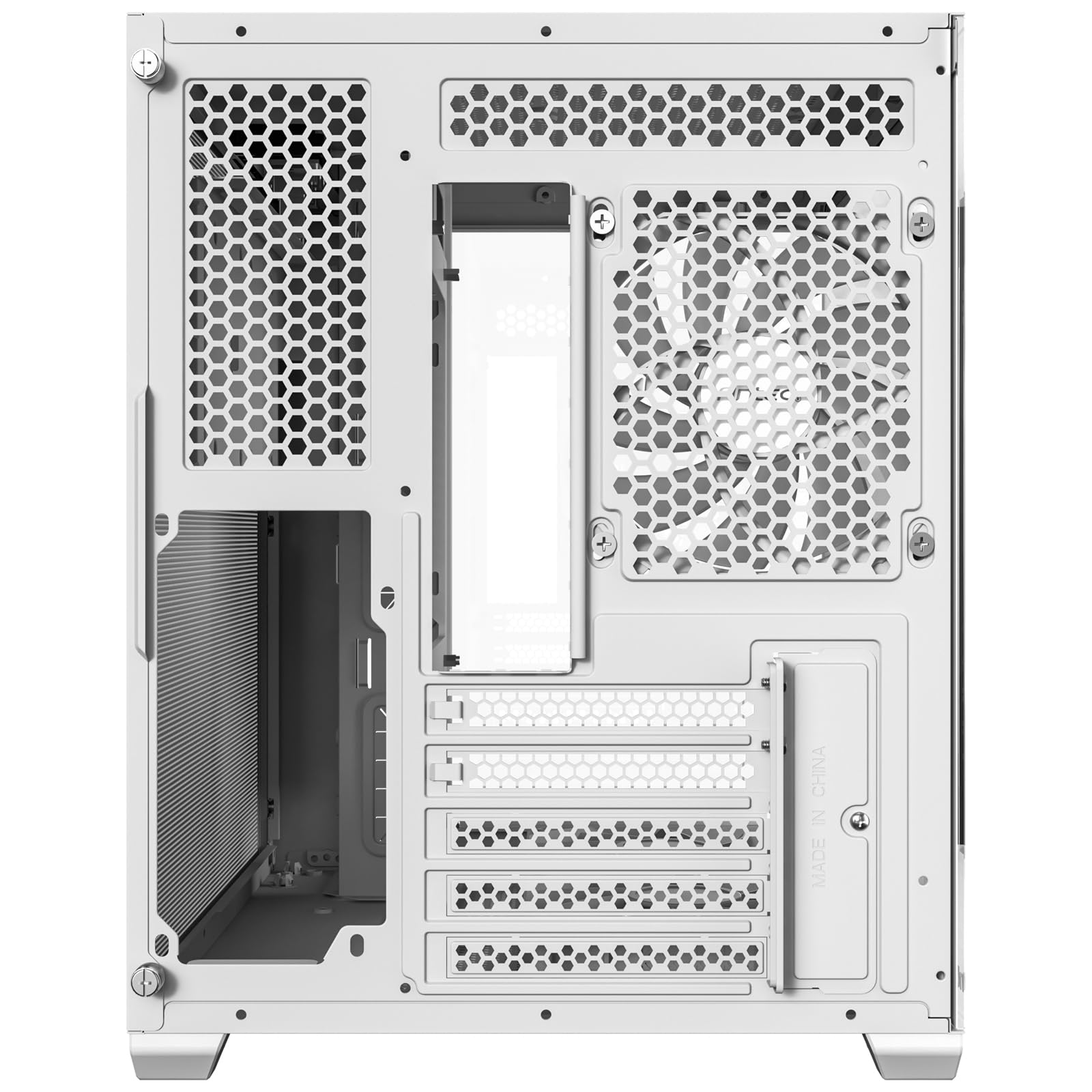 ANTEC CX60M ARGB - Custodia per PC Mini Tower Micro-ATX, colore: Bianco