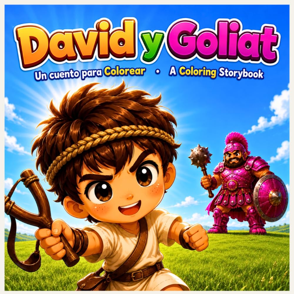 David y Goliat: la historia de David y Goliat (PEQUEÑOS HÉROES DE LA BIBLIA)