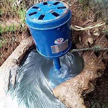 Axial Flow Hydroelectric Generator 2000W High Power Hydroelectric Generator 220V Single Phase Hydro Turbines 500-1500RPM Low Head Water Turbine Generator For Home, Farm, Mountain,2000W,220V [Energy Class A]