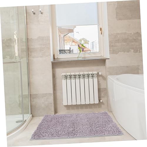 Miniatura 2 de Cabilock Tapete de baño de felpilla antideslizante absorbente para puerta interior, tapete de baño absorbente de agua, tapete de baño de cocina para