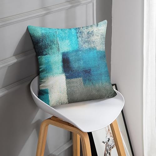 Miniatura 2 de Britimes Fundas de almohada modernas para decoración del hogar, 20 x 20 pulgadas, juego de 2 fundas de almohada decorativas, fundas de almohada