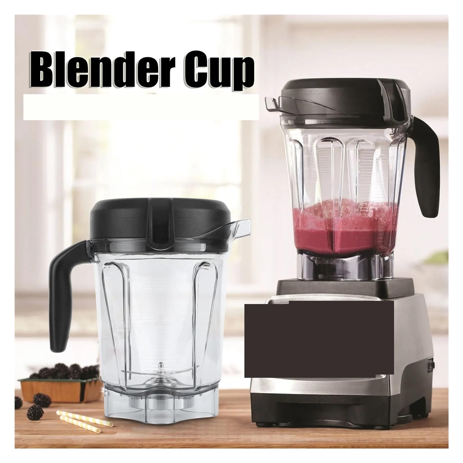 Container Tazza Blender,Compatibile Con Vitamix