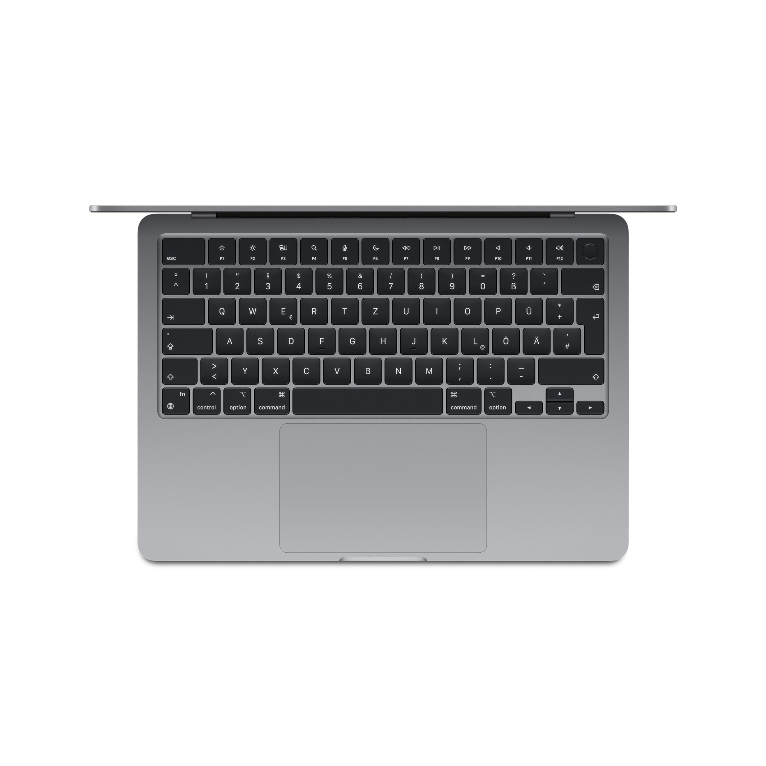 Apple 13" MacBook Air Laptop mit M3 Chip: 13,6" Liquid Retina Display, 16 GB gemeinsamer Arbeitsspeicher, 256 GB SSD Speicher, beleuchtete Tastatur, 1080p FaceTime HD Kamera, Space Grau - 3