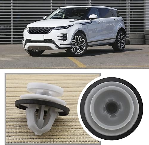 Miniatura 4 de 20 clips de moldeo para puerta inferior, LR112137, compatibles con Defender Range Rover Evoque para panel de puerta de automóvil, clips de plástico