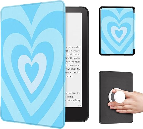 Vista 20 de CoBak Funda con cubierta magnética plegable para Kindle Paperwhite de 7 pulgadas de 12ª generación 2024 y Kindle Colorsoft - para PopSockets Grip