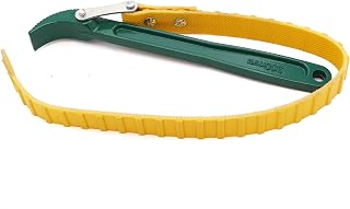 12 inch Multi-Purpose Adjustable Belt Strap Wrench Plumbing Steel Handle Adjustable Strap Oil Filter Strap Opener Wrench