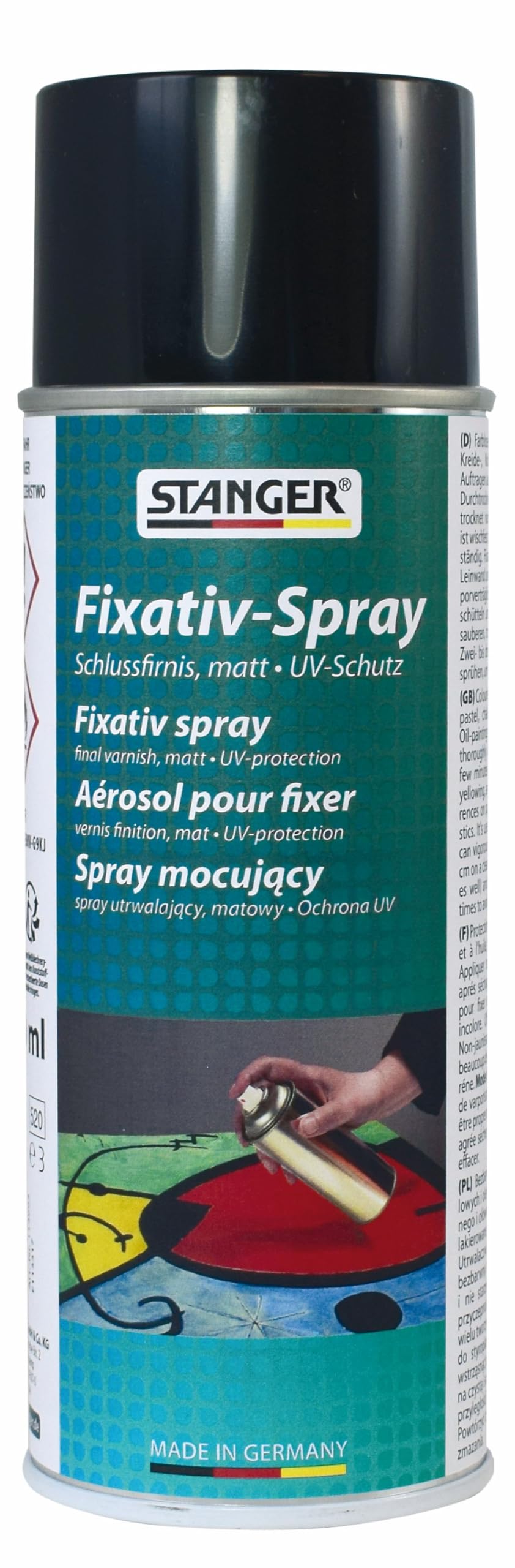 Stanger 114003 Fixativ Spray matt 400ml mit UV Schutz