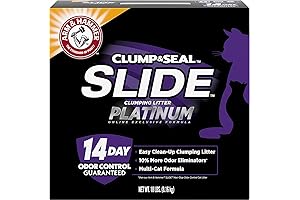 Arm & Hammer SLIDE Platinum Litter: Unmatched Odor Control, Easy Cleanup